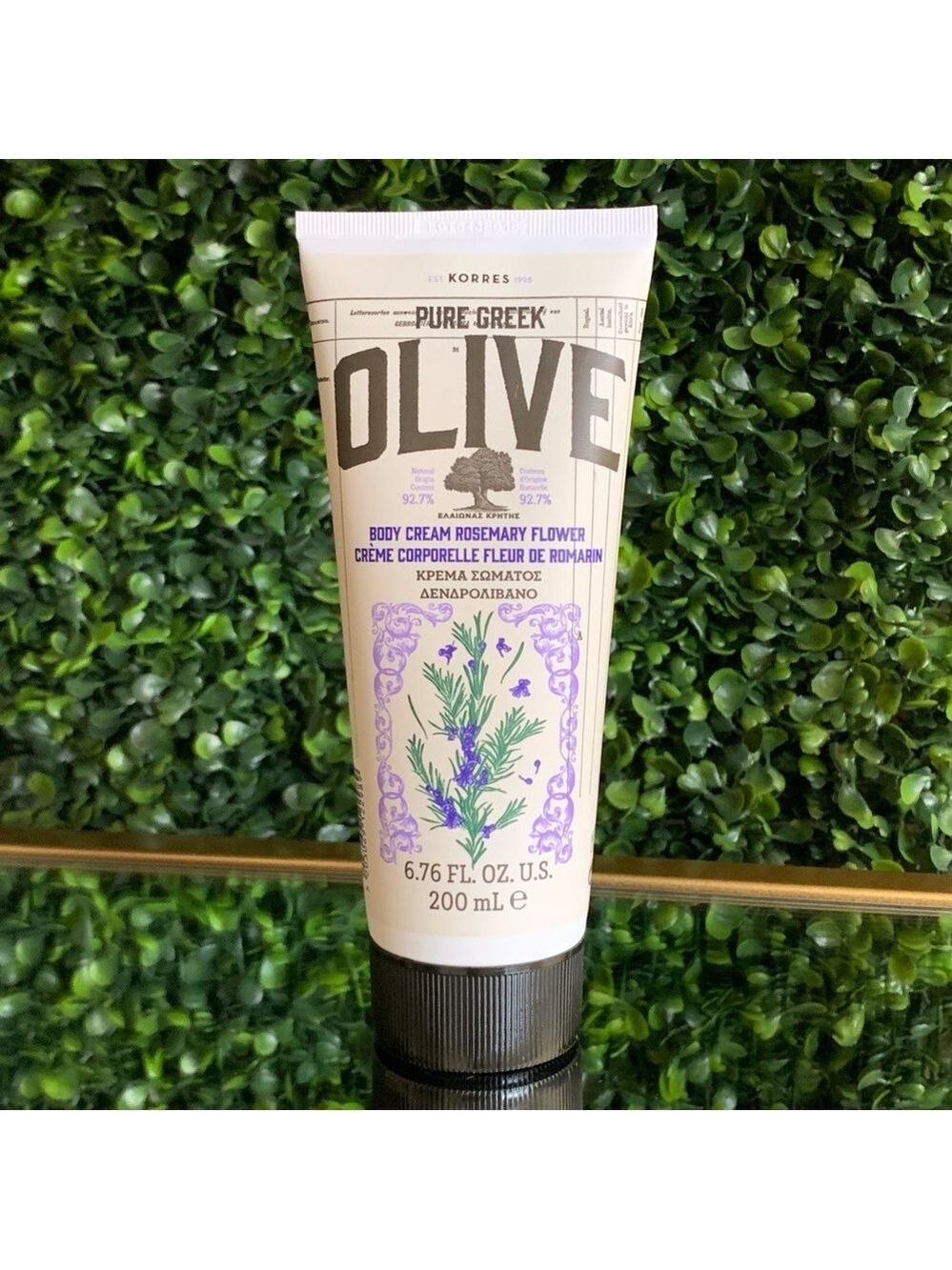 Korres ROSEMARY FLOWER Pure Greek Olive Body Cream | NEW